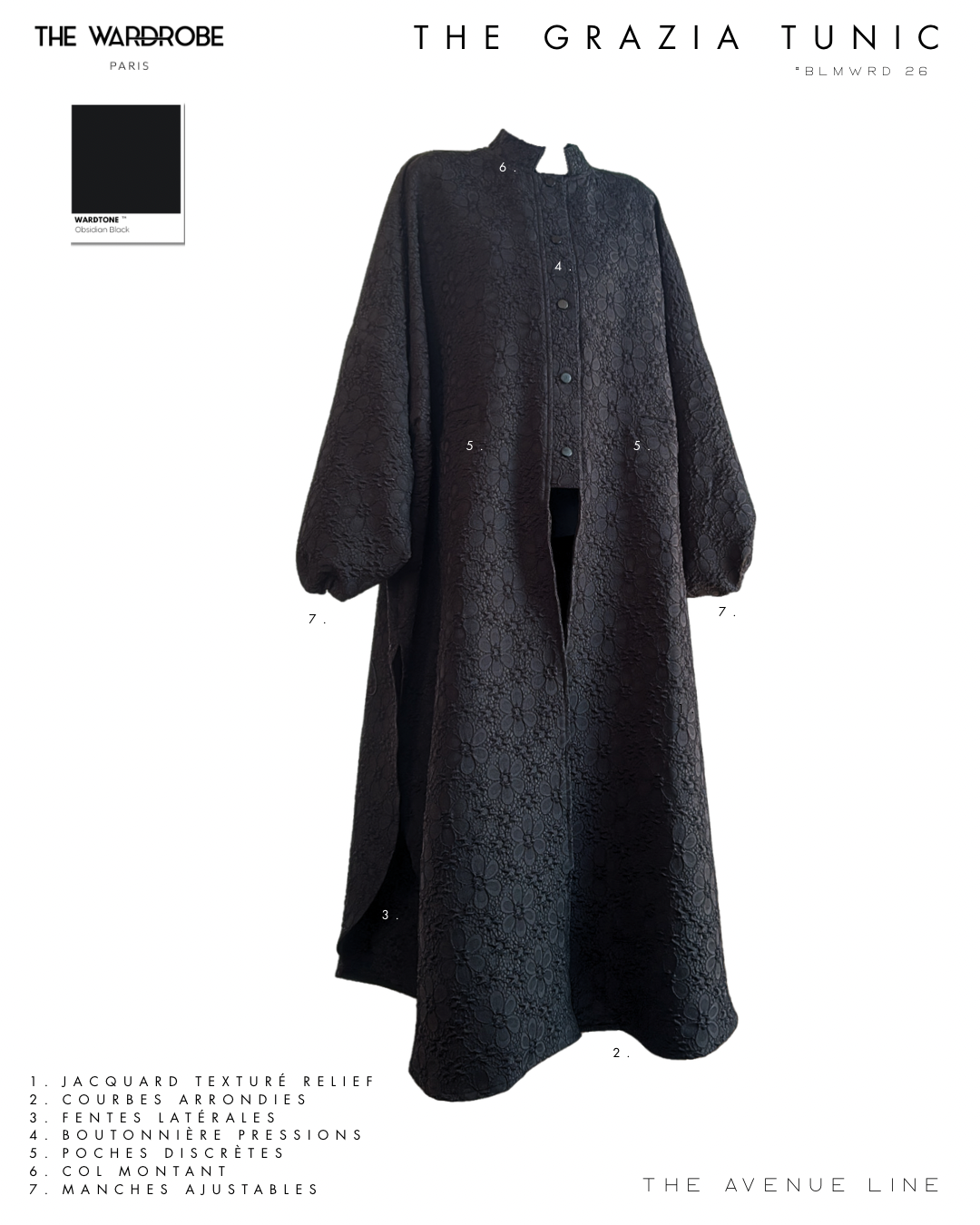 THE GRAZIA TUNIC — Tunique sport-chic hybride