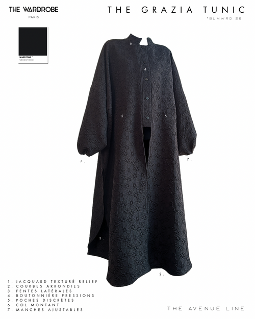 THE GRAZIA TUNIC — Tunique sport-chic hybride