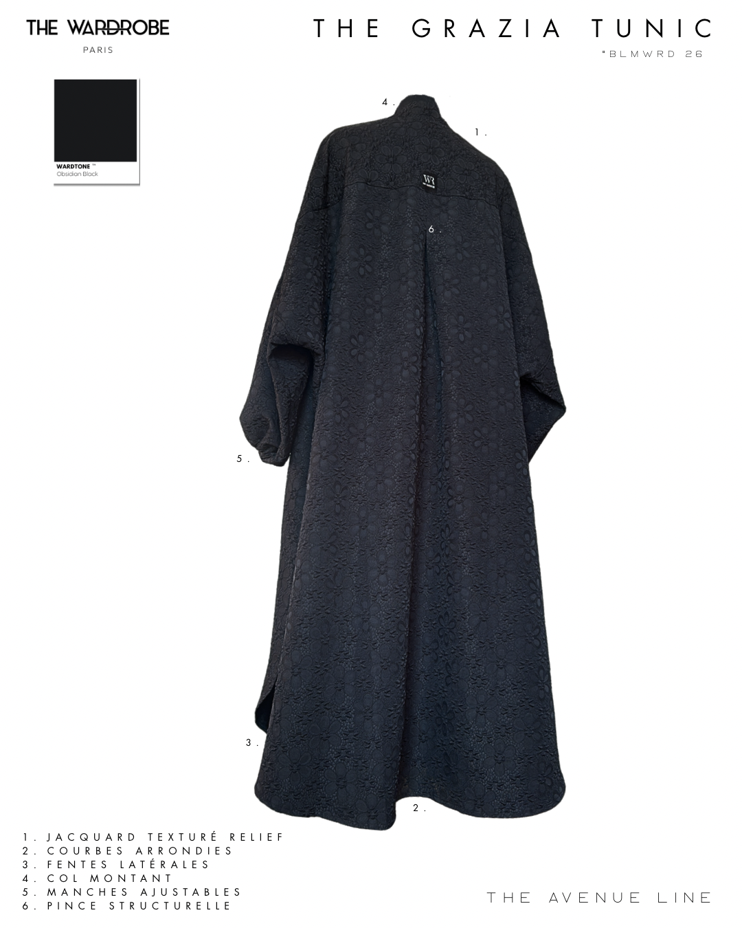 THE GRAZIA TUNIC — Tunique sport-chic hybride