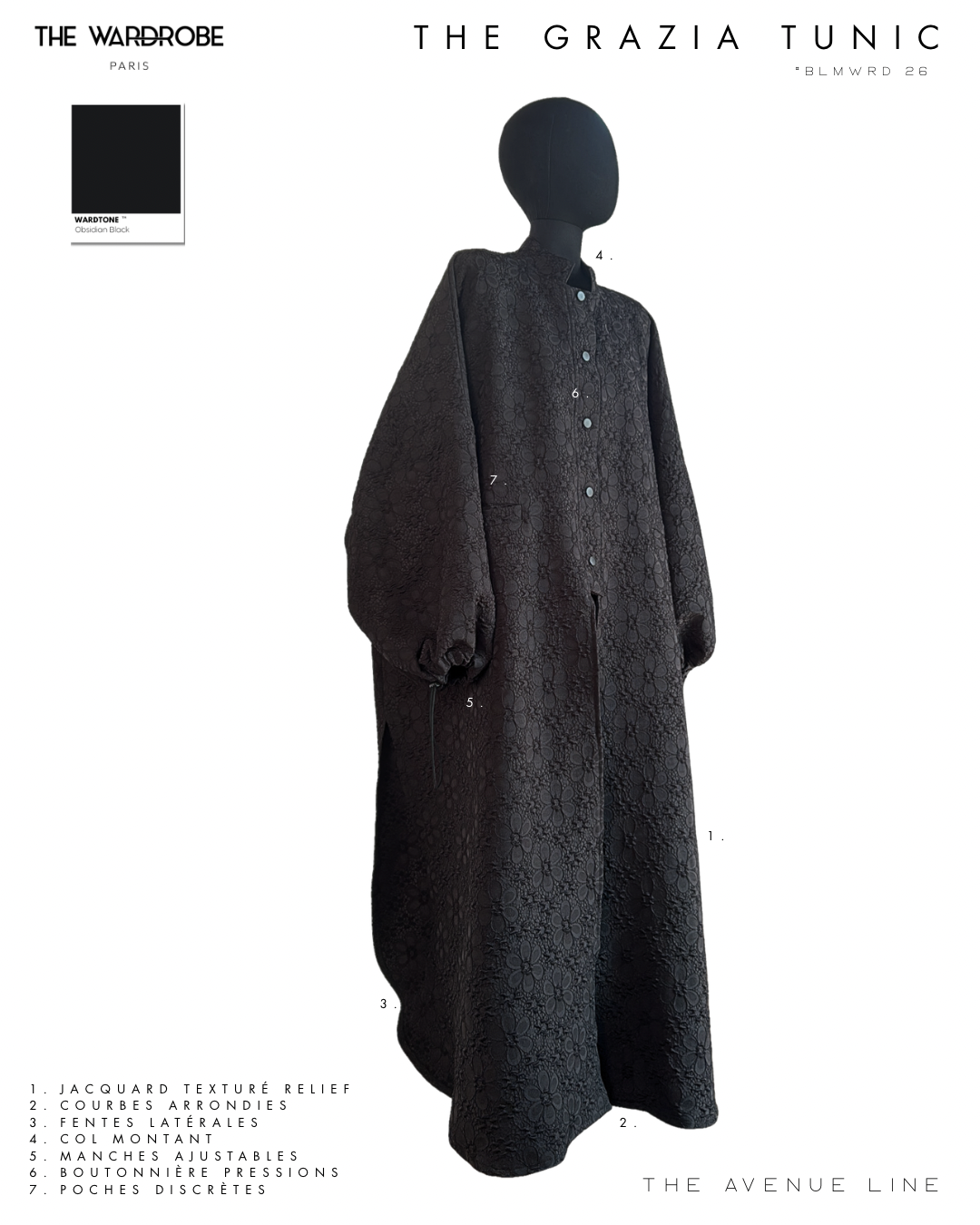 THE GRAZIA TUNIC — Tunique sport-chic hybride