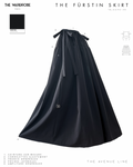 THE FÜRSTIN SKIRT — Jupe sport-chic froncée et aérienne