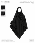 THE IZDIHAR HIJAB — Hijab à volants froncés effet cascade