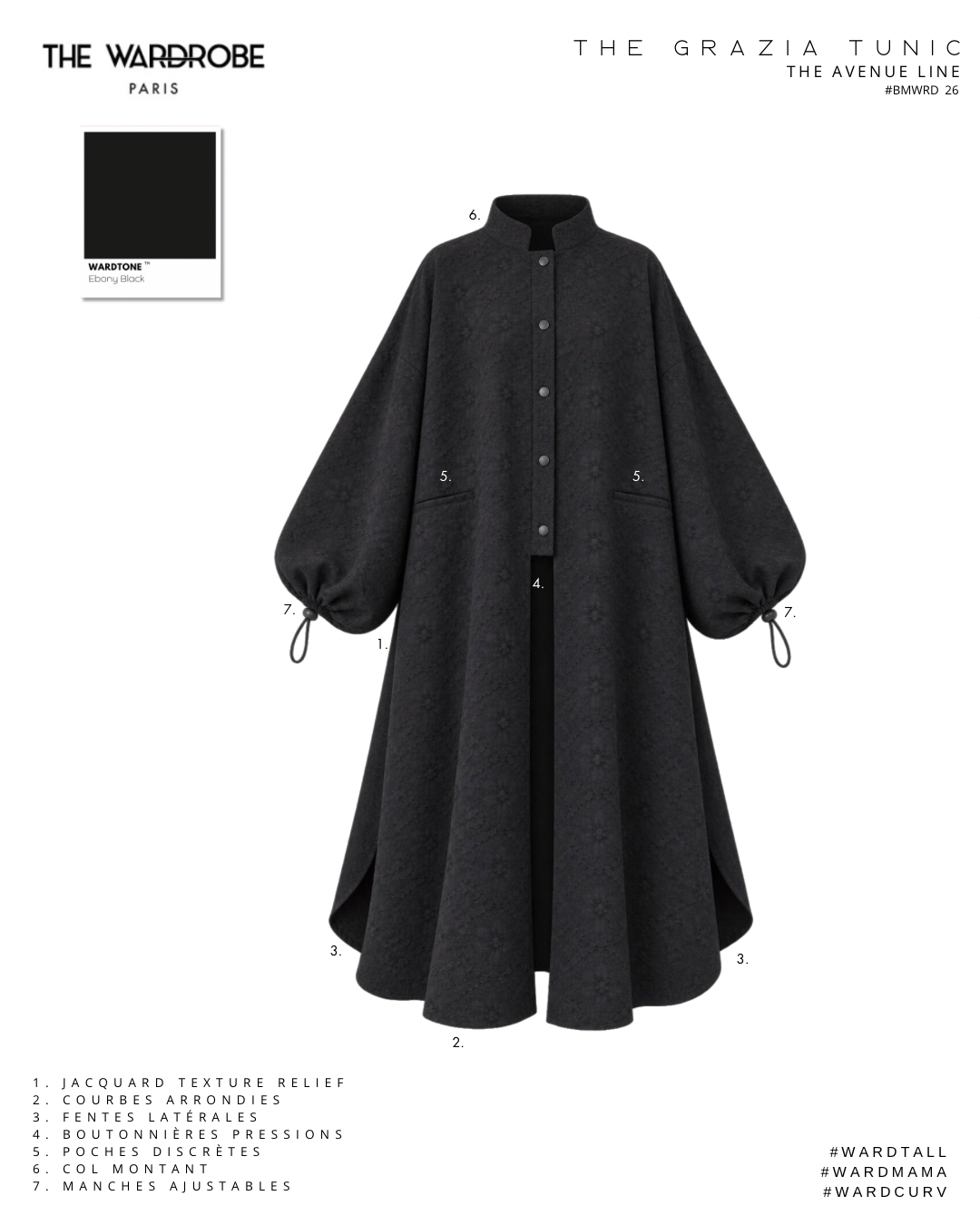 THE GRAZIA TUNIC — Tunique sport-chic hybride