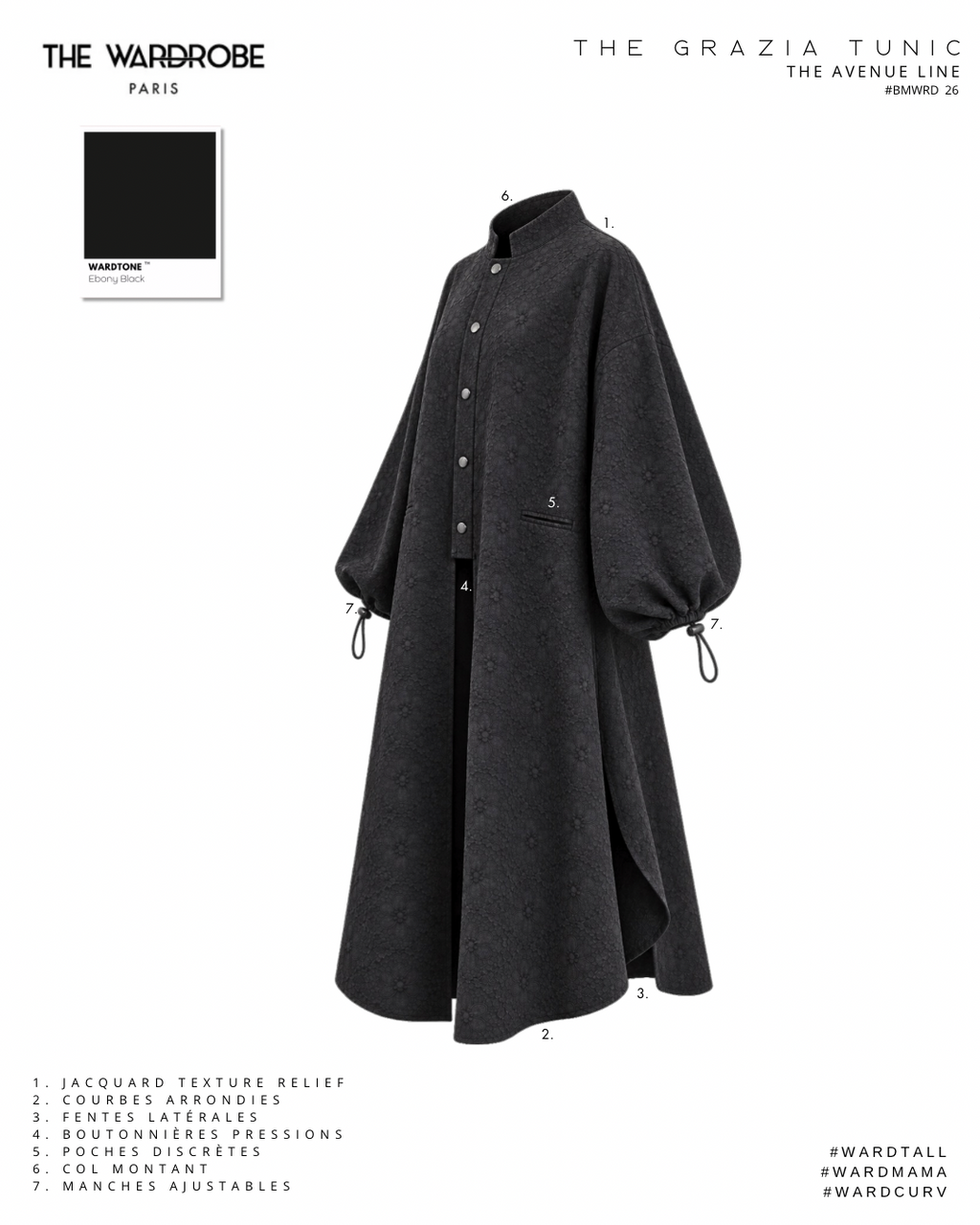 THE GRAZIA TUNIC — Tunique sport-chic hybride