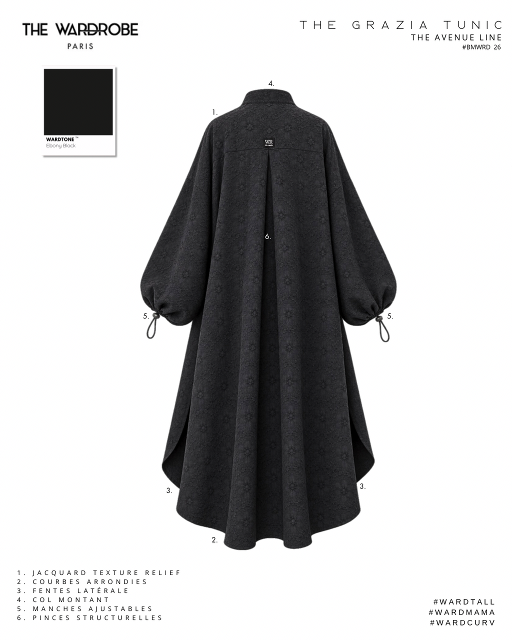 THE GRAZIA TUNIC — Tunique sport-chic hybride
