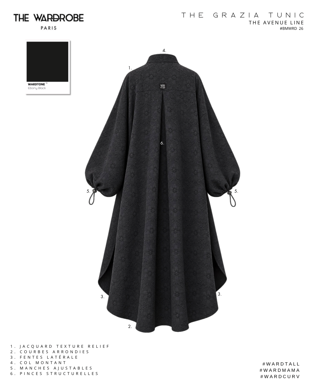 THE GRAZIA TUNIC — Tunique sport-chic hybride